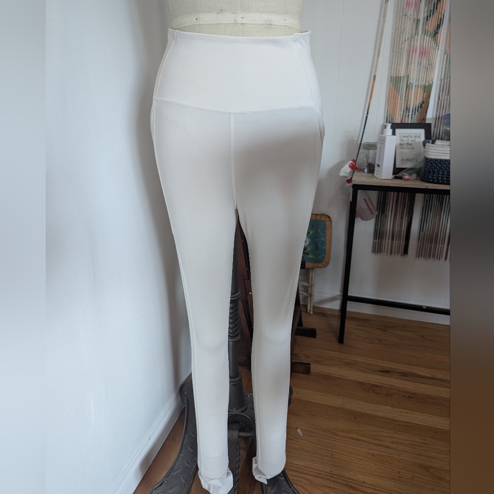 Girlfriend Collective White Leggings